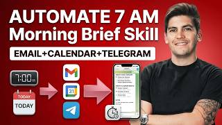 OpenClaw Morning Brief Skill 🚀 Gmail, Calendar & Telegram Automation at 7AM