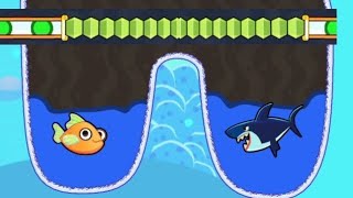 Save The Fish Game Pull The Pin Best Mobile Puzzle Android Gameplay Part 35