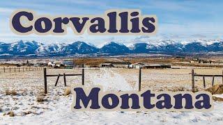 Winter Serenity in Montana | Corvallis Property Tour