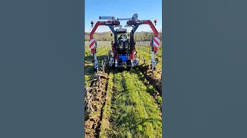 Ultimate INTERCEP Double Range: Revolutionizing Mowing, Tilling & Weeding in Vineyards! 🚜🌱
