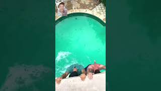 masti time #funny #comedy #swimming #memes #pool