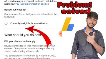 Currently ineligible for monetisation problem solved 100%✅️| Explained in Tamil | Easy tricks