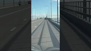 Oland bridge. Kalmar driving east. 28/10/2025 #sweden #automobile #roadtrip