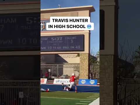 It’s nothing new for Travis Hunter 🤷 #shorts