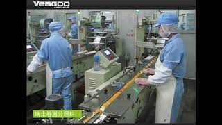 Swiss roll fully automatic flow packing machine