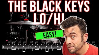 The Black Keys - Lo/Hi - Drum Cover (with scrolling drum score)