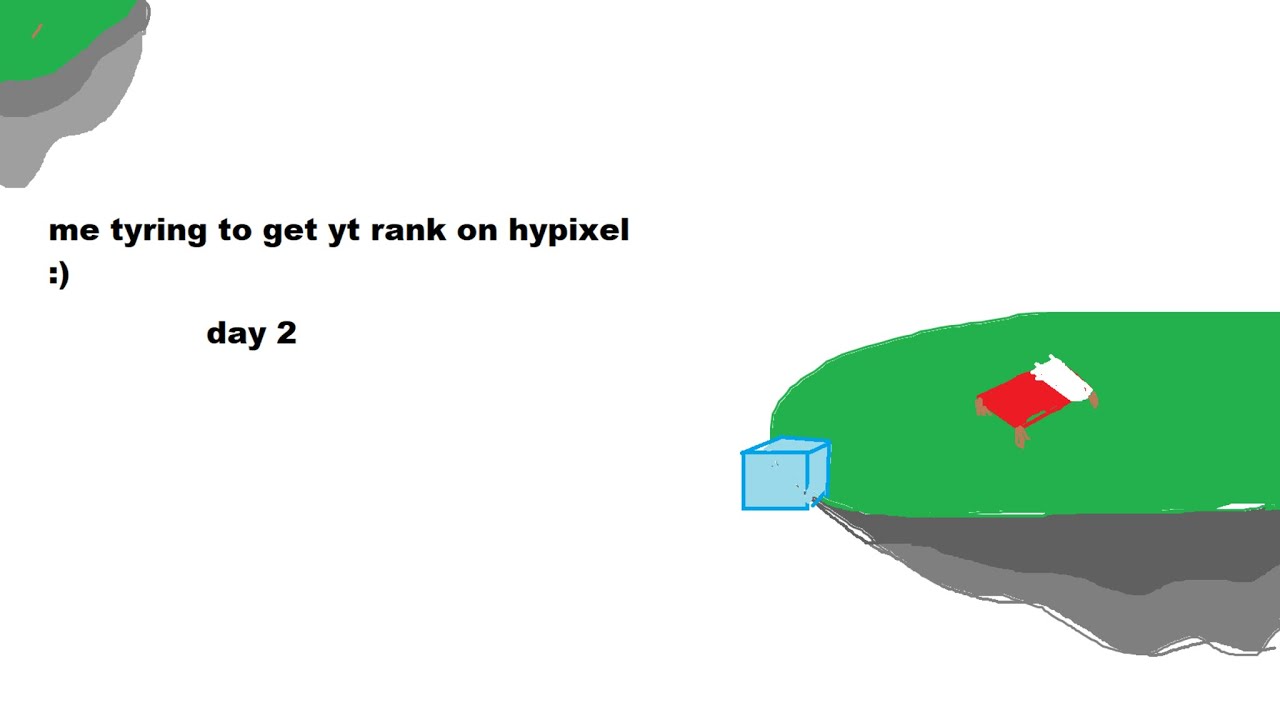 Trying to get Youtube rank on Hypixel / Day 2