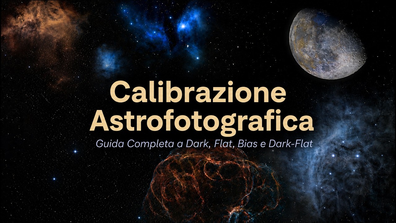 Calibrazione Astrofotografica: Guida Completa a Dark, Flat, Bias e Dark-Flat