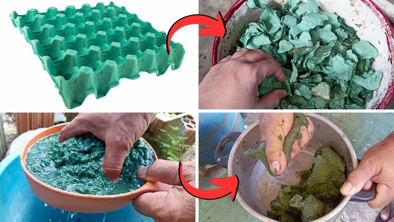 Como fazer MASSA DE PAPEL (Papel machê) Artesanato