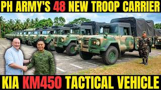 PH Army's 48 New Troop Carrier | KIA KM450 Tactical Vehicle