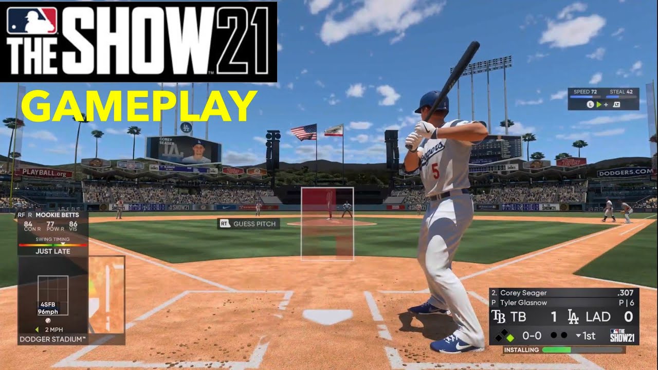 MLB THE SHOW 21 Gameplay - AMAZING GRAPHICS 4K Game Pass