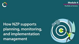 Module 4 - How NetZeroPlanner supports planning, monitoring, and implementation management
