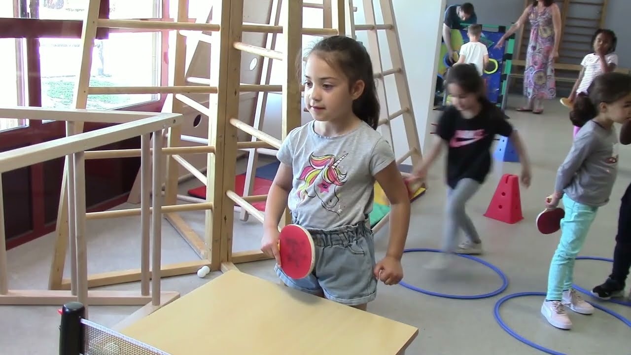 Ping pong à l'école : intervention en maternelle du Comité 78 Tennis de Table