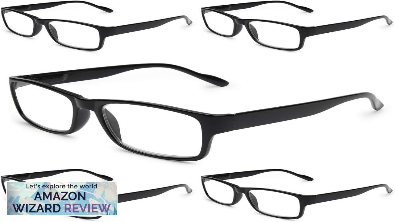 Gaoye 5-Pack Reading Glasses Blue Light Blocking Spring Hinge Readers for Women Review