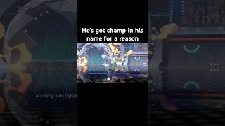 Pokemon champions No guard machamp is still awesome #pokemon #pokemonchampions #pokemongame #gaming