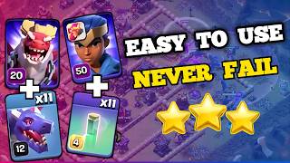 Using The Best Troops ! In Clan war league Best TH17 vs TH17 CWL DAY 3🏆