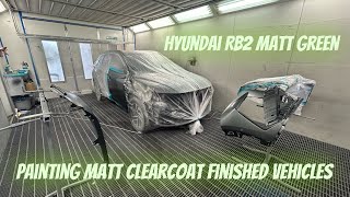 Painting Matt Clearcoat finished Vehicles & some of my tips and tricks - Hyundai RB2