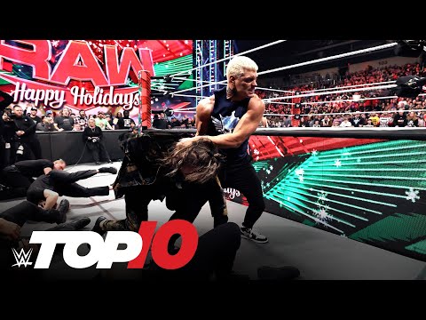 Top 10 Monday Night Raw moments: WWE Top 10, Dec. 18, 2023