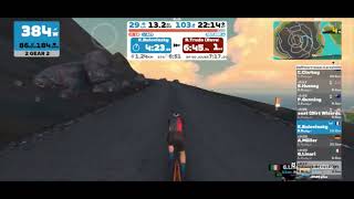 Zwift | Volcano KOM - 6’54’95