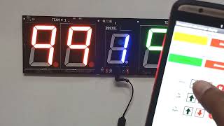 Celebrity Arduino Scoreduino based 5 digits digital Scoreboard SCORE5 with innings display- 3 inches Wealth