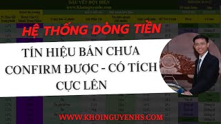 Phân tích thị trường chứng khoán hôm nay: Tín hiệu bán chưa confirm được - có tích cực lên