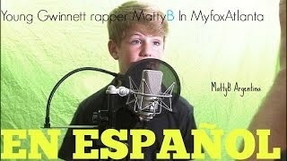 MattyB In MyFoxAtlanta - (Traducción al español)