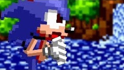 FNF/Sonic.exe/DC2)YCR Ghostlab side view - Ice cap zone