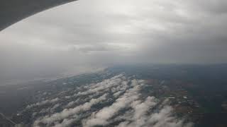Wingtip View of Approach at Sheboygan WI