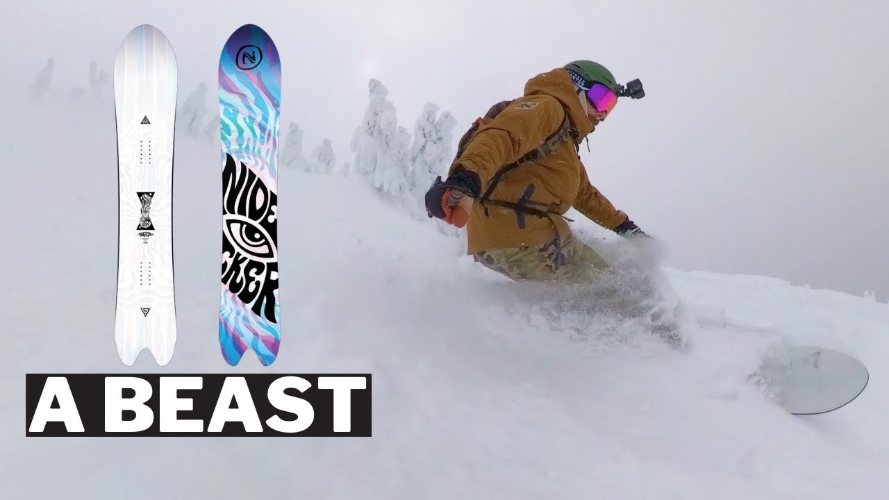 This Snowboard Makes Powder Snowboarding Effortless : Nidecker