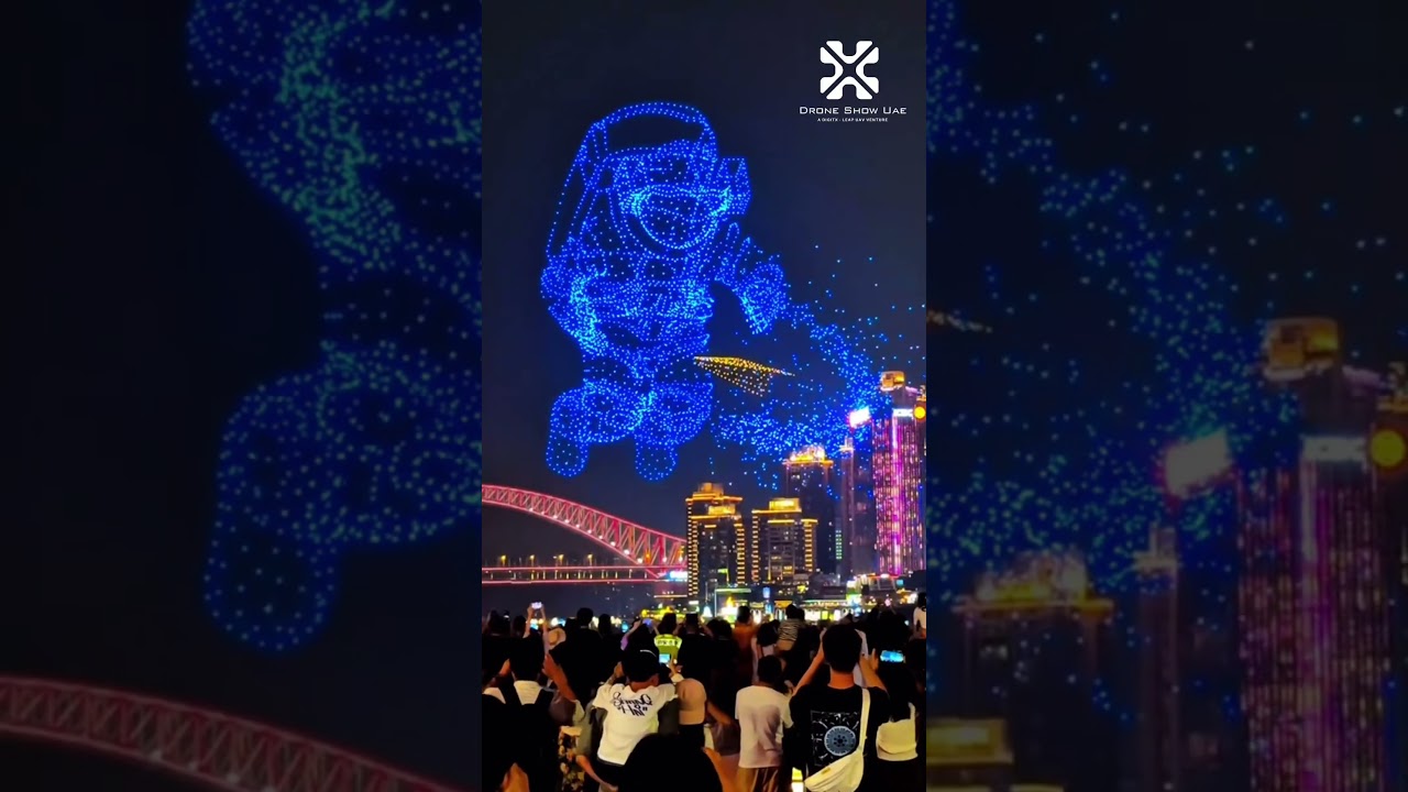 Unforgettable Drone Light Shows in UAE | Stunning Aerial Entertainment for Weddings, Events & More!