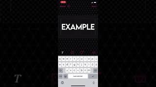 pop up text tutorial on video star!