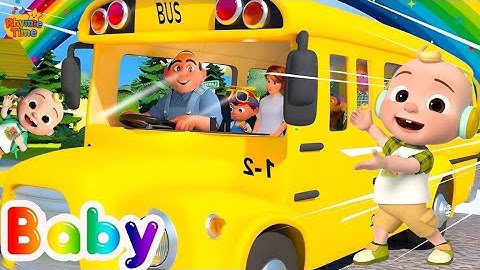 [ 1 MINUTE LOOP ] 🚍 Wheels on the Bus Sound Variations Remix 🎶 || Several Version | Rhymie Time