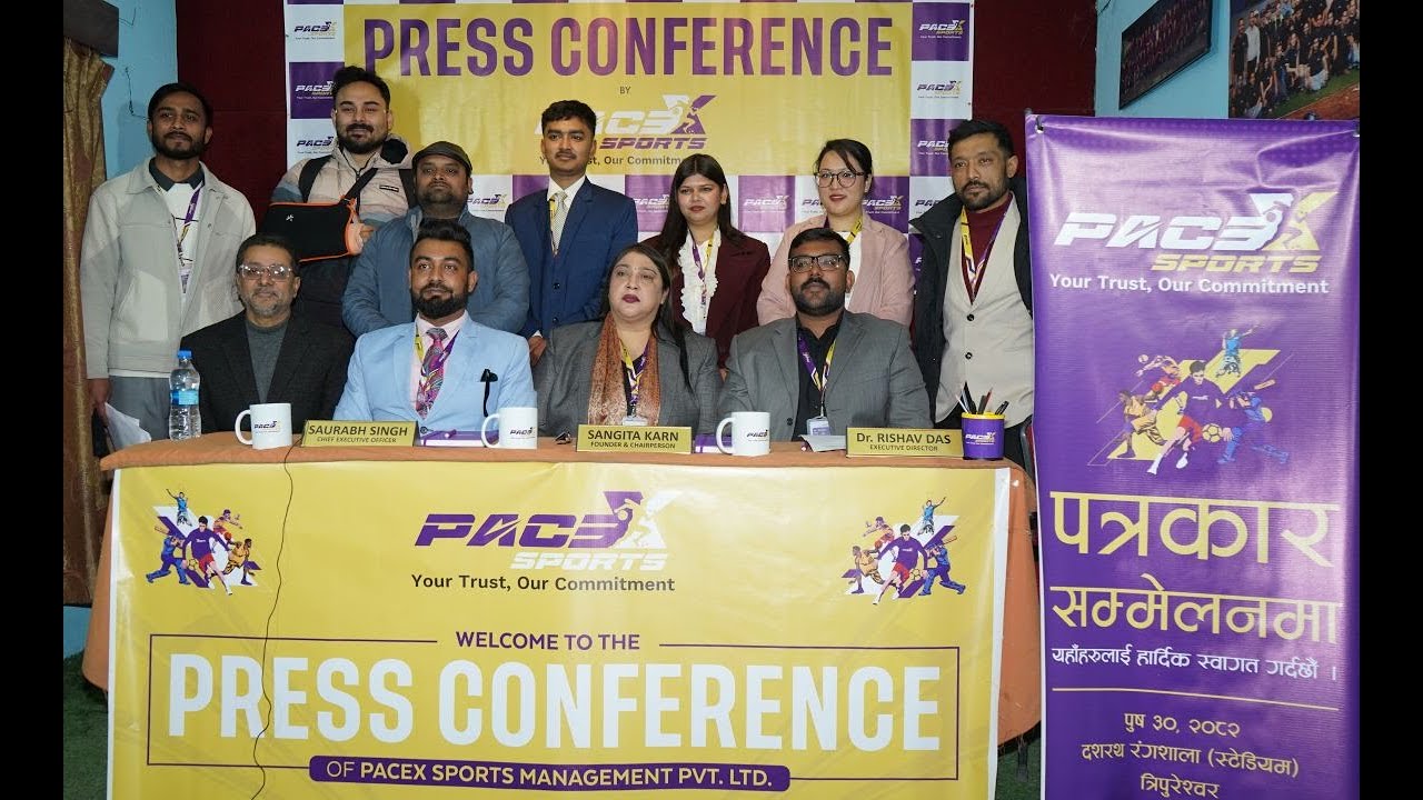 ‘पेसएक्स स्पोटर्स’को औपचारिक जानकारी सार्वजनिक . PaceX Sports. Sangita Karna