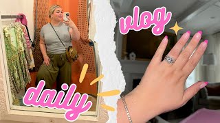 spend the day with me vlog *plus size shopping at free people, lemon alfredo, manicure* by Alexandra Rodriguez 38,016 views 3 weeks ago 22 minutes
