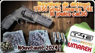 Pistolet De Défense Tr50 T4E Umarex Gen2 Cal50 17 Joules Nouveauté 2024