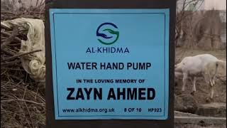 Hand Pump 8 Of 10 Donated In Loving Memory Of Zayn Ahmed Al-Khidma Hp923