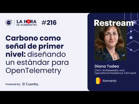 Transmisión en vivo: Carbono como señal de primer nivel: …