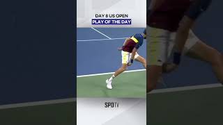 #Medvedev with the Tweener and clean Backhand #USOpen screenshot 4