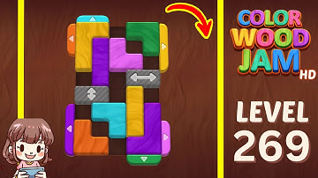 Color Wood Jam Level 269 Solution Walkthrough