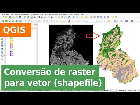 Vídeo: Como Converter Uma Imagem De Raster Em Vetor