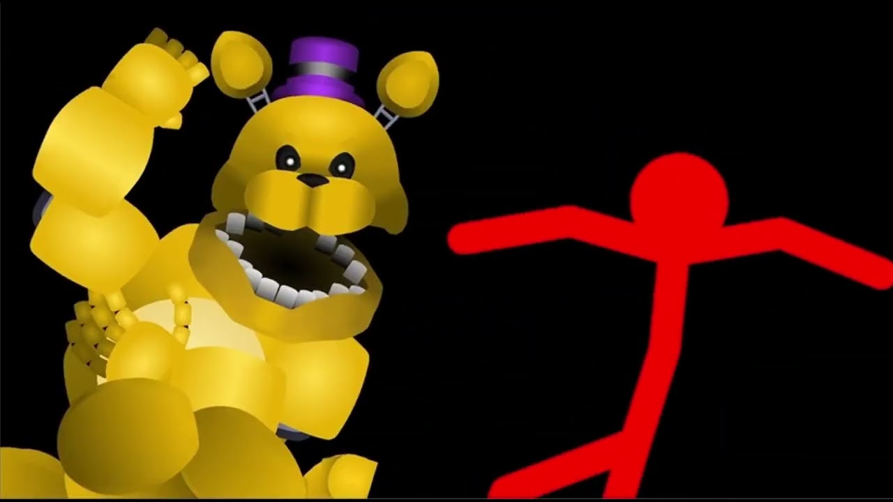 Fredbear and red