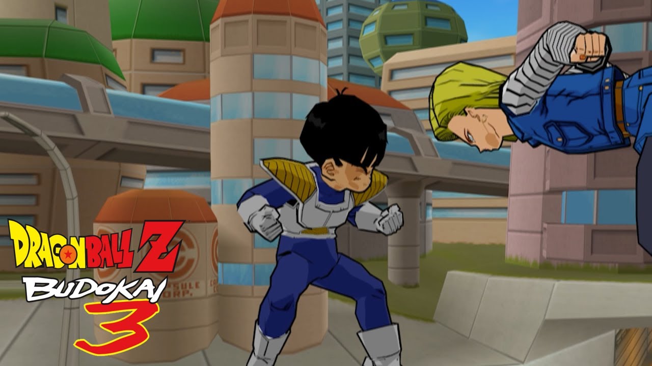 Dragon Ball Z Budokai 3 Kid Gohan vs Android 18 | Urban Area - YouTube