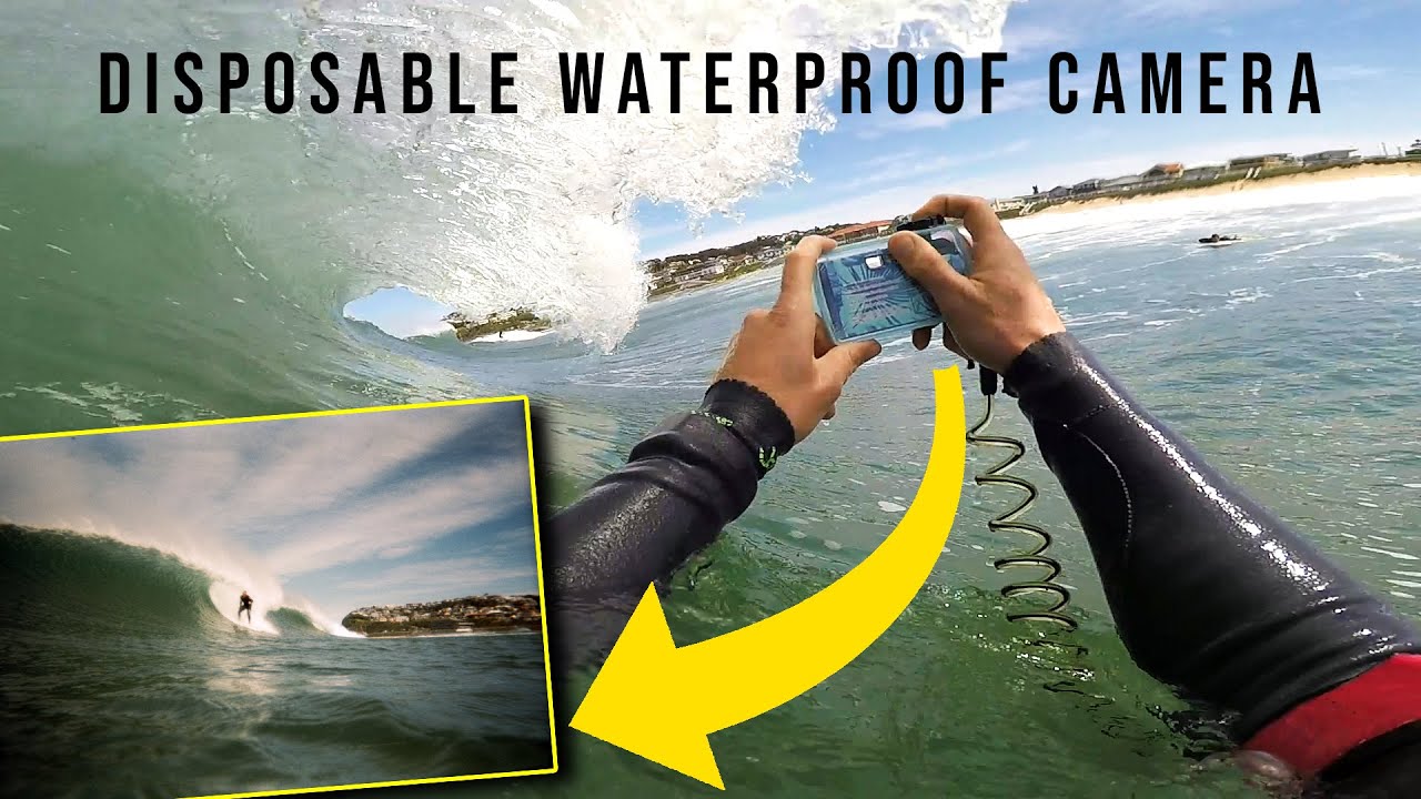 Shooting Surfers with Disposable Waterproof Film Camera