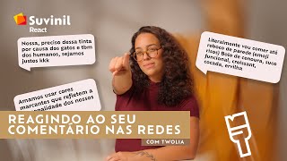 Tudo sobre tintas: Twolia responde aos comentários mais criativos sobre nossos produtos