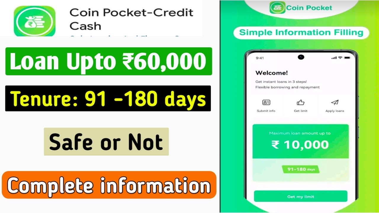 Coin pocket credit cash loan app review | Coin pocket credit cash loan app real or fake| Coin pocket