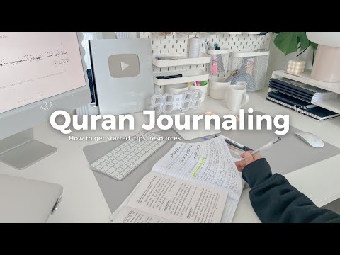 How to start Quran Journaling 🌱 easy to follow, the ultimate guide for beginners and beyond! 🔐