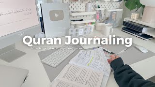 How to start Quran Journaling 🌱 easy to follow, the ultimate guide for beginners and beyond! 🔐