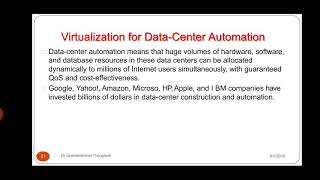 Information virtualizaton for data center automation Guide