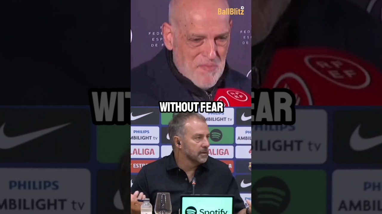 Как Ханси Флик разрушает карьеру президента Ла Лиги после 12 лет правления.😳😰