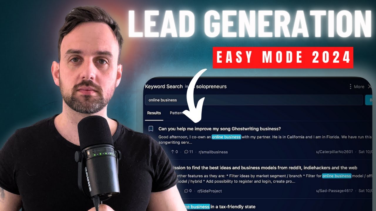 Reddit A.I Lead Generation 2025